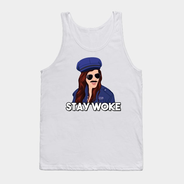 STAY WOKE Tank Top by SuperDuperDani